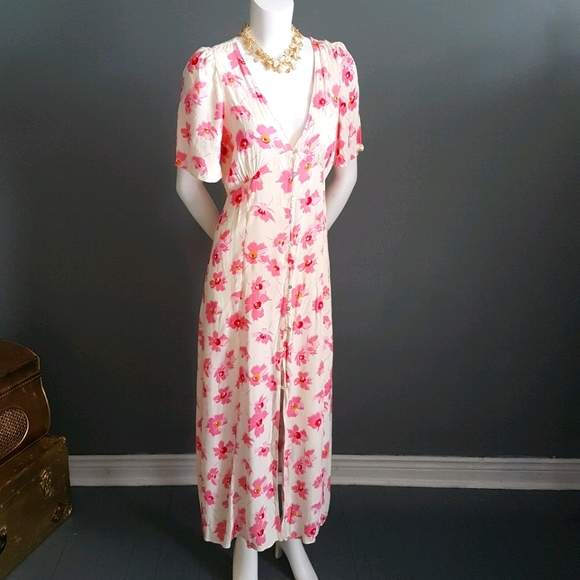 Zara Dresses & Skirts - Zara Floral Maxi Dress